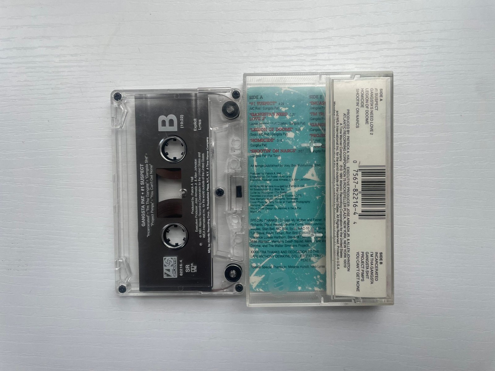 Gangsta Pat - #1 Suspect (1990) - Image 2