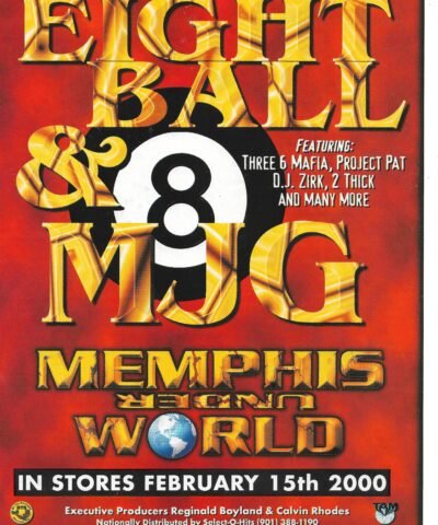 8Ball & MJG - Memphis Underworld Poster (2000)