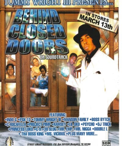 Tommy Wright III - Behind Closed Doors Poster (2001)