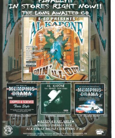 Al Kapone - Goin' All Out Poster (2002)