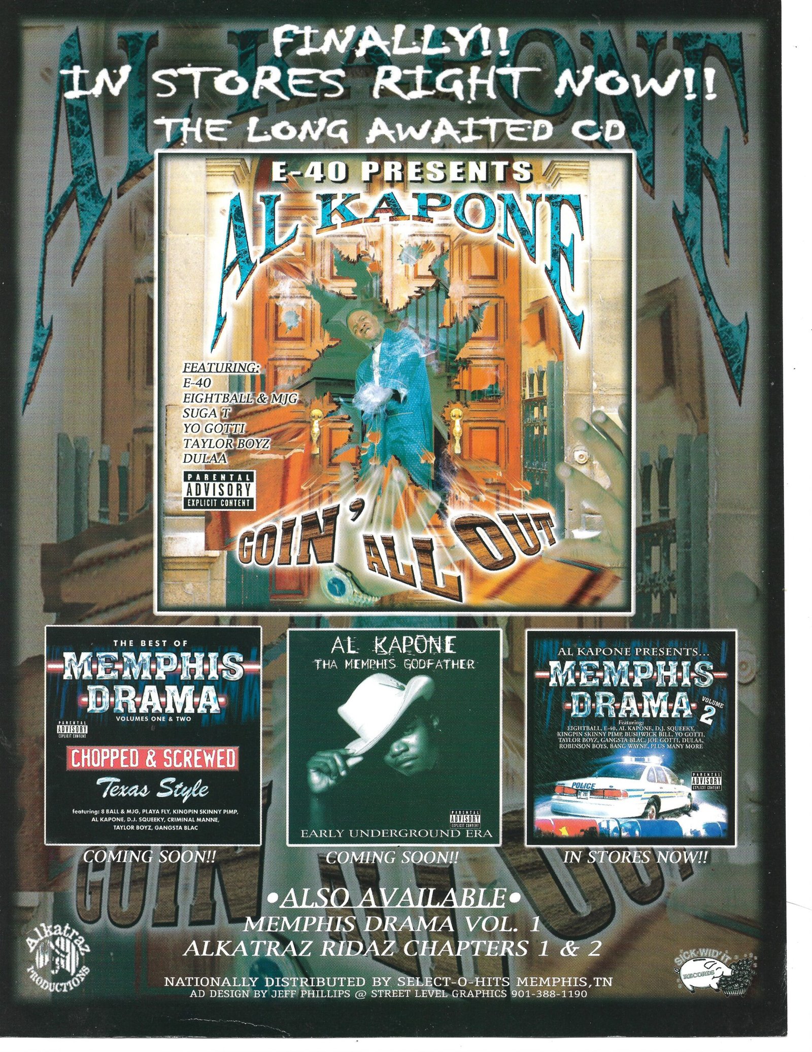 Al Kapone - Goin' All Out Poster (2002)