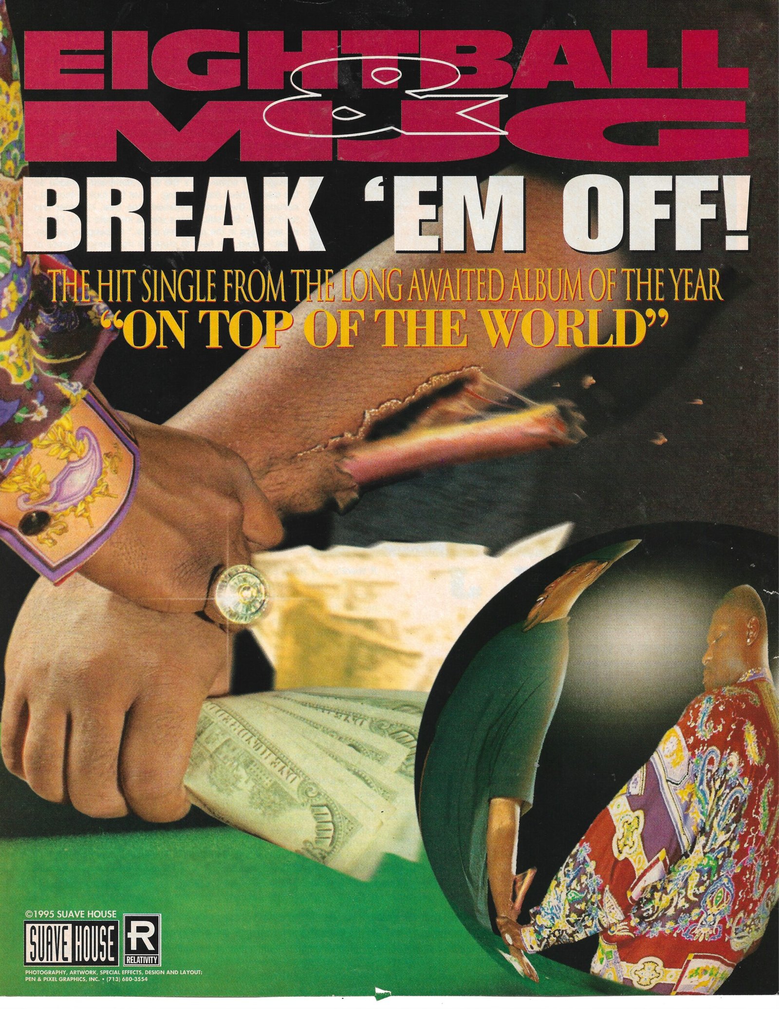 8Ball & MJG - On Top of The World Poster (1995)
