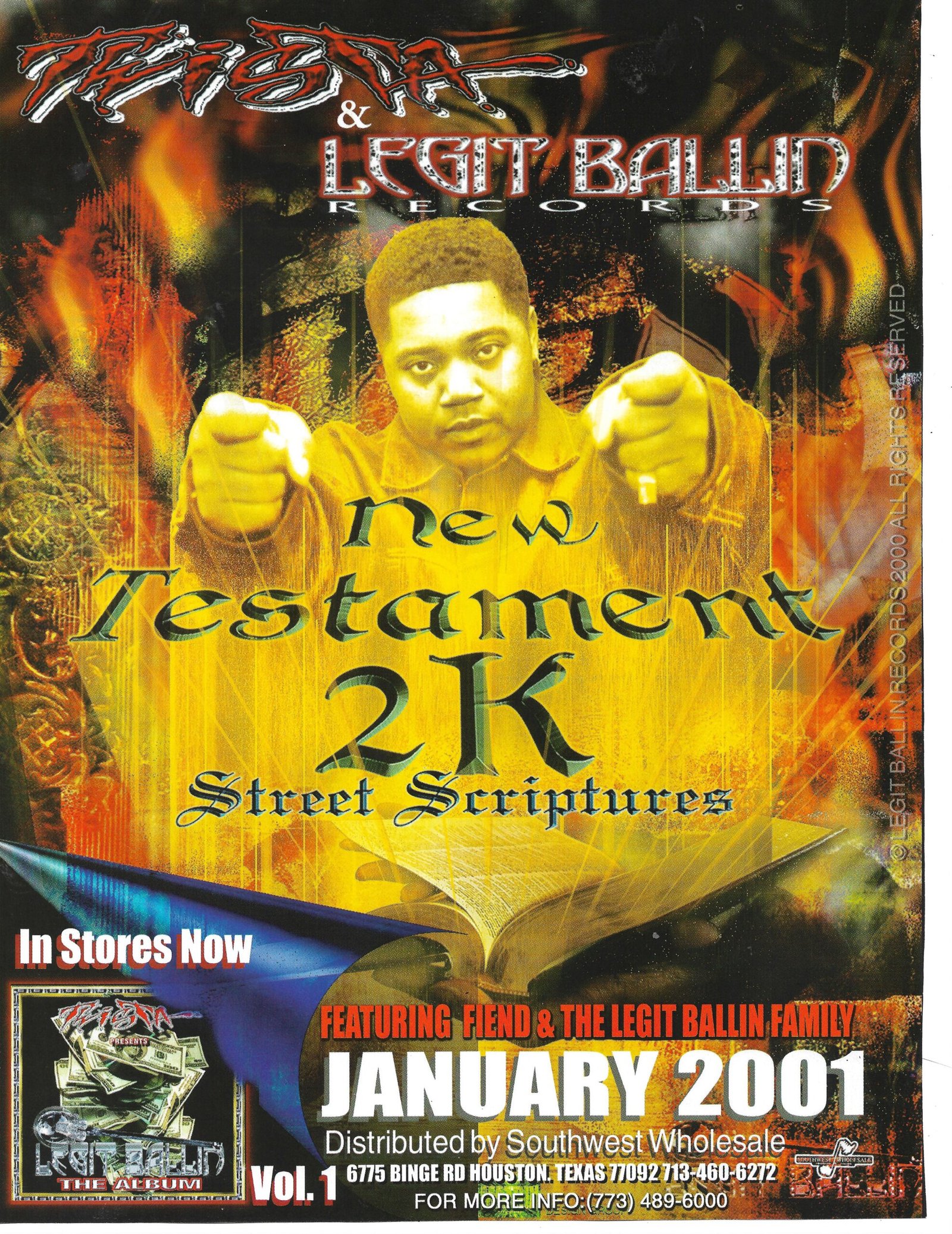Gangsta Pat - Show Ya Grill Poster (2000) - Image 2