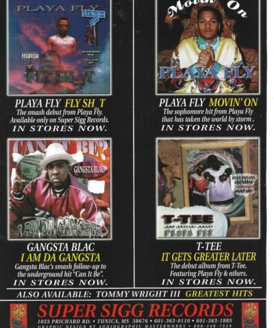 Super Sigg Records Poster (1998)