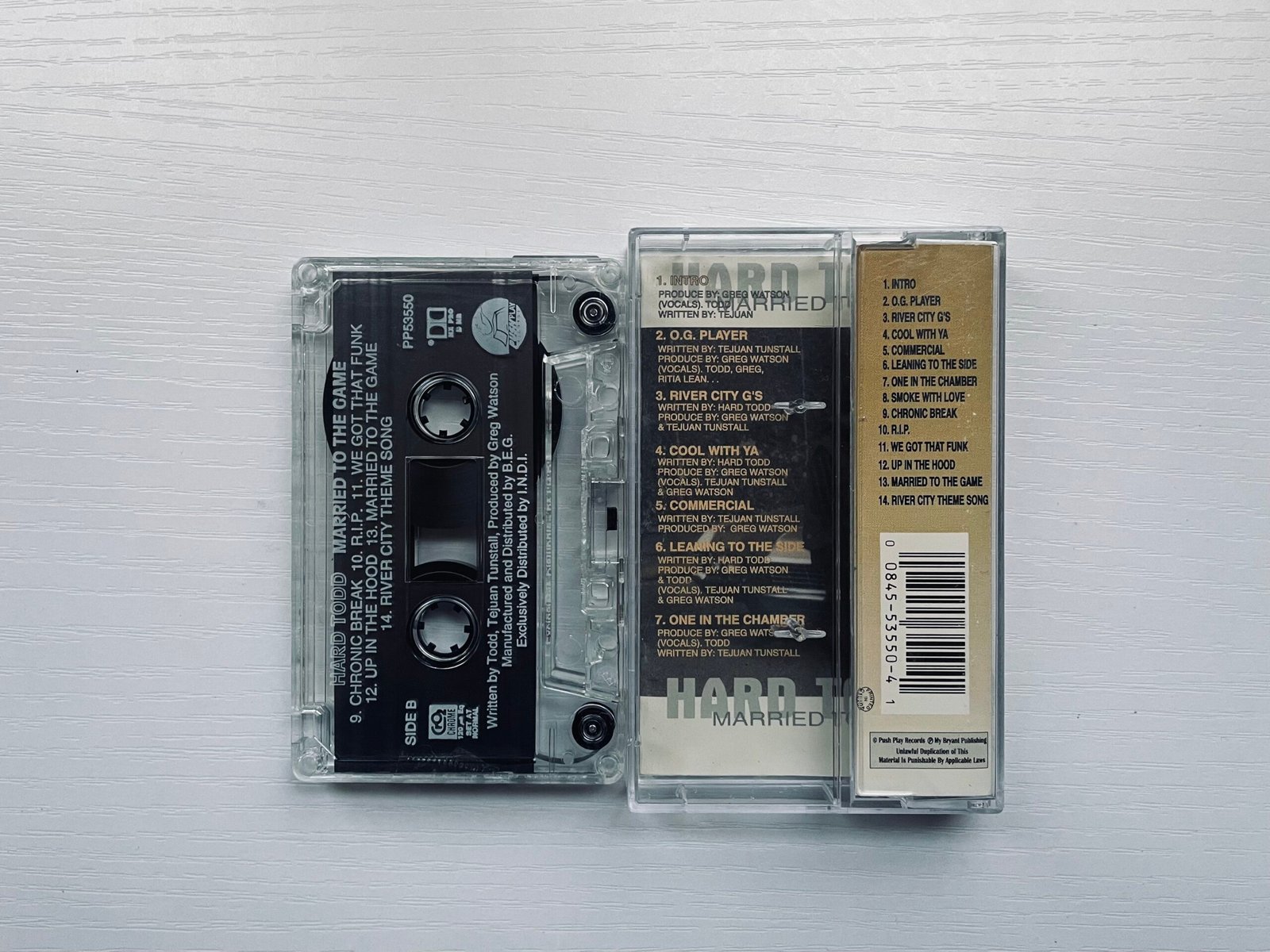 Hard Todd - Married To The Game (1995) - Image 2
