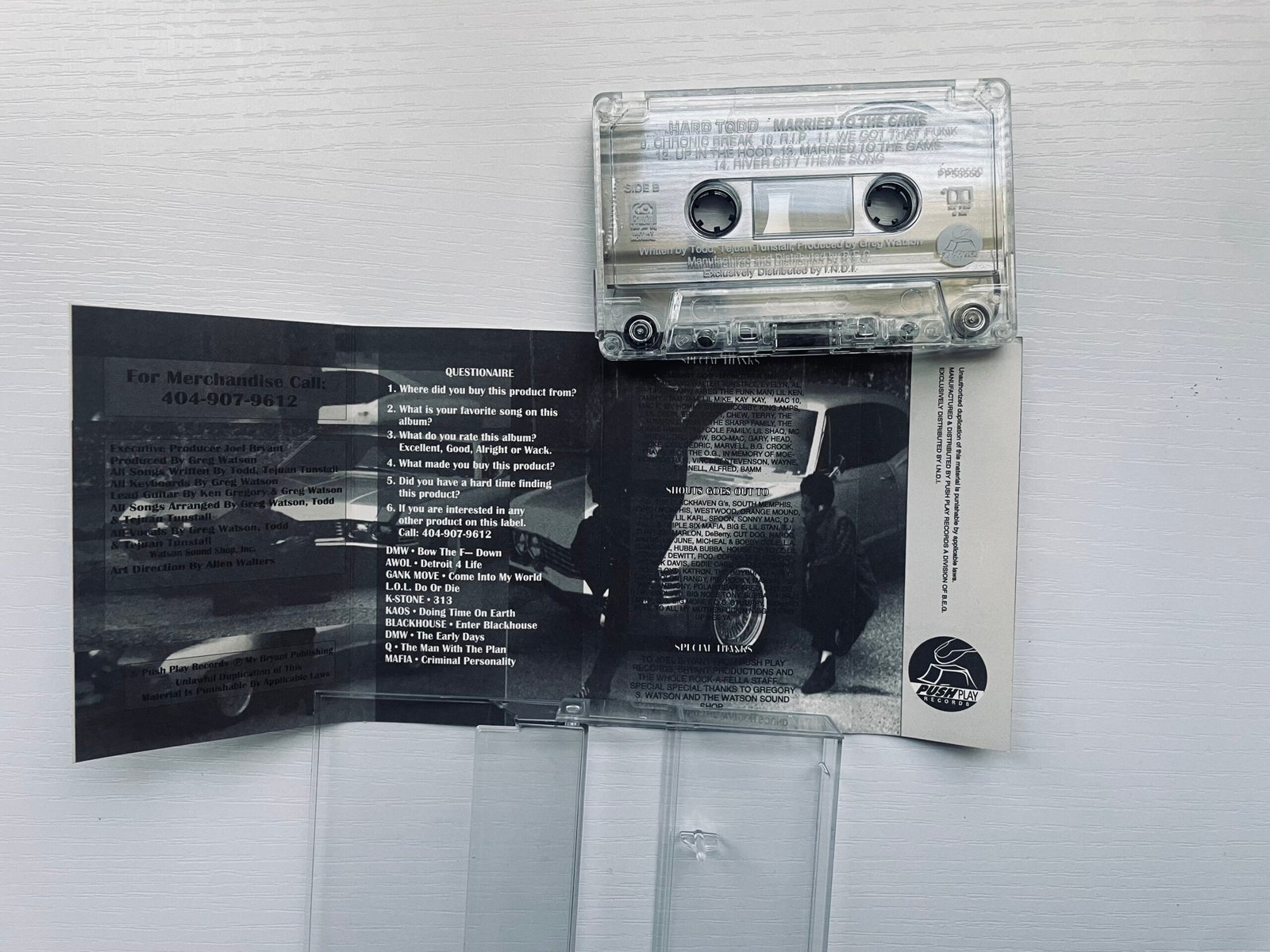 Hard Todd - Married To The Game (1995) - Image 4